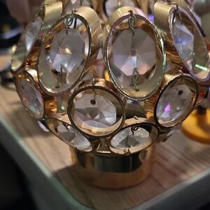 Vintage Weinfurtner 24 Karat Gold Plated and Faceted